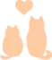 猫のシルエット