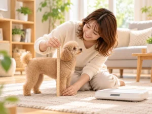 トイプードルの大きさはどのくらい？成犬のサイズや体重・成長による変化を解説